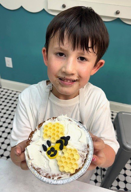 Honeycomb Cake at Summer Cooking Camp