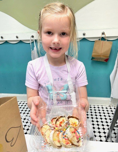 Dessert Sushi at Foodie Kids Summer Cooking Camps!