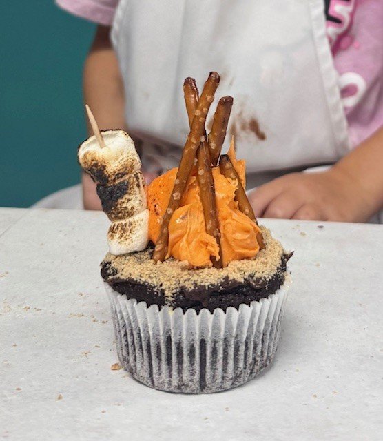 Campfire Cupcakes: Austin TX Summer Camp 4th of July