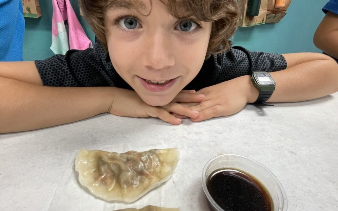 Foodie Kids Cooking Camp: Homemade Gyozas!